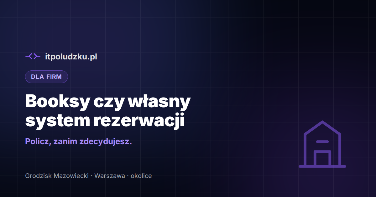 Booksy czy własny system rezerwacji — co się bardziej opłaca