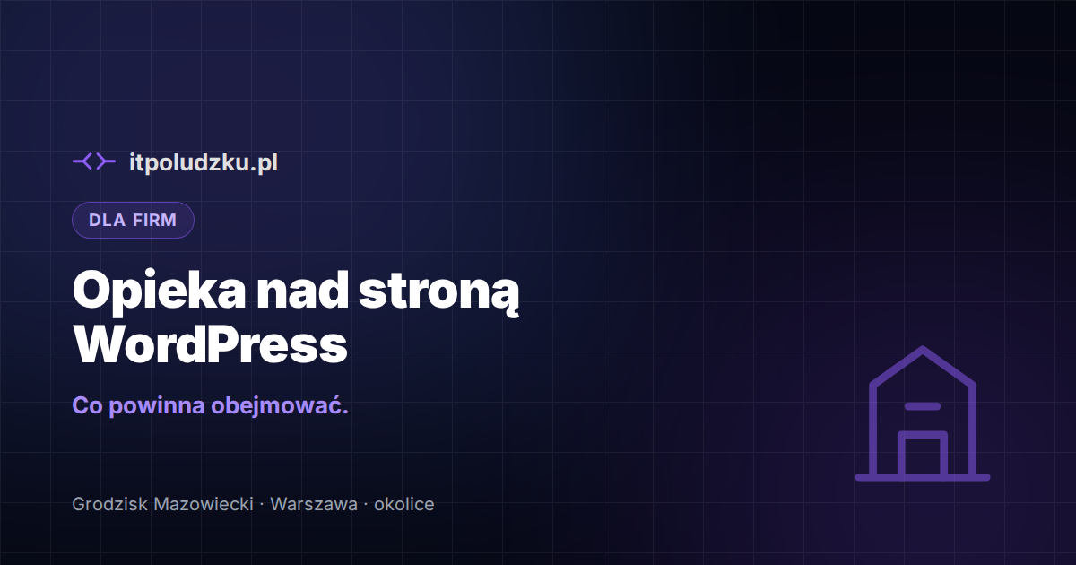 Opieka nad stroną WordPress — co powinna obejmować